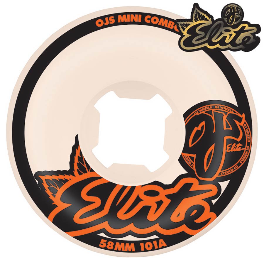OJ WHEELS ELITE MINI COMBO 101A (53MM/58MM) - The Drive Skateshop