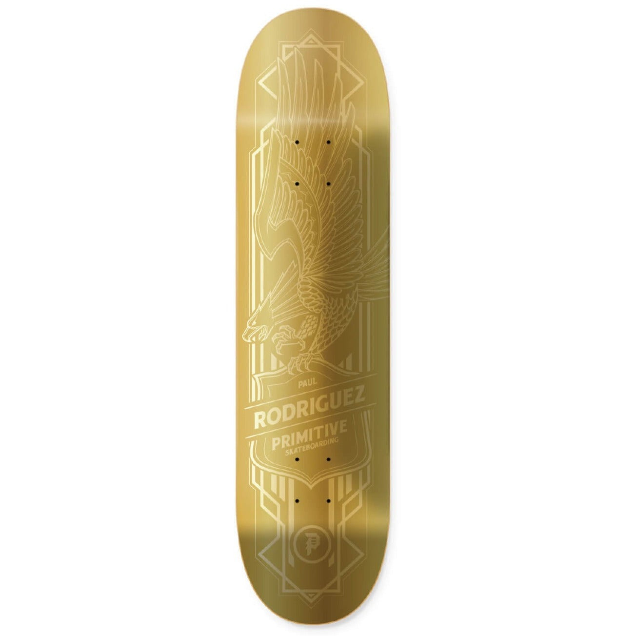 PRIMITIVE Rodriguez デッキ ゴールド 8.25インチ Amazon | Primitive Skateboards Pro Paul Rodriguez Exchange
