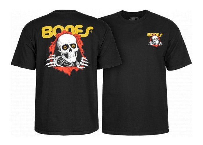 POWELL-PERALTA RIPPER BLACK T-SHIRT - The Drive Skateshop