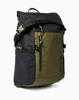 ROARK PASSENGER 27L BACKPACK BLACK/MILITARY - The Drive Skateshop