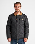 ROARK AXEMAN JACKET BLACK - The Drive Skateshop