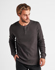 ROARK TOMAC LONGSLEEVE FLANNEL THERMAL KNIT - The Drive Skateshop