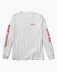 ROARK LOCH NESS L/S WHITE TEE - The Drive Skateshop