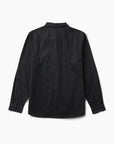 ROARK WELL WORN L/S WOVEN BLACK - The Drive Skateshop