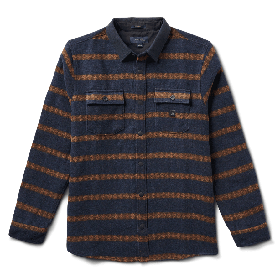 ROARK NORDSMAN DARK NAVY 2 FLANNEL