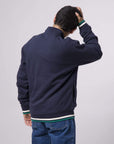 HUF SHADOW SERIF 1/4 ZIP MOCKNECK NABY BLAZER - The Drive Skateshop