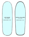 THEORIES DECK - HAND OF THEORIES UFO SHAPE (8.5") - The Drive Skateshop
