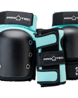 PRO-TEC - JUNIOR 3-PACK PAD SET BLACK/BLUE - The Drive Skateshop