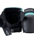 PRO-TEC - JUNIOR 3-PACK PAD SET BLACK/BLUE - The Drive Skateshop