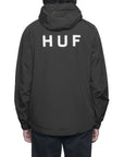 HUF STANDARD SHELL 3 JACKET BLACK - The Drive Skateshop