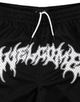 WELCOME BARB MESH SHORTS BLACK