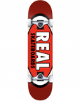 REAL COMPLETE - CLASSIC OVAL RED MINI (7.3") - The Drive Skateshop
