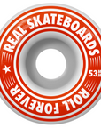 REAL COMPLETE - CLASSIC OVAL RED MINI (7.3") - The Drive Skateshop