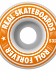 REAL COMPLETE - CLASSIC OVAL YELLOW SM (7.5") - The Drive Skateshop