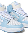 LAKAI TELFORD LIGHT BLUE/CREAM LEATHER