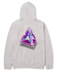 HUF TESSERACT TT PULLOVER HOOD ATHLETIC HEATHER