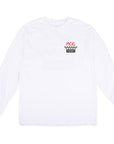 THEORIES X ACE L/S TEE WHITE