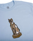 THEORIES CAT GODDESS TEE LIGHT BLUE