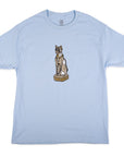 THEORIES CAT GODDESS TEE LIGHT BLUE