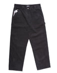 THEORIES PIANO TRAP CORDUROY CARPENTER PANT DARK BLACK