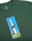 THEORIES THE INCIDENT TEE FOREST GREEN