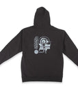 THEORIES HOODY - GRIDWALKER BLACK - The Drive Skateshop