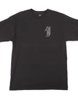 THEORIES HEAVY DUTY TEE - GRIDWALKER BLACK - The Drive Skateshop