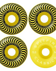 SPITFIRE FORMULA 4 CHROMA CLASSICS YELLOW 99A (52MM) - The Drive Skateshop