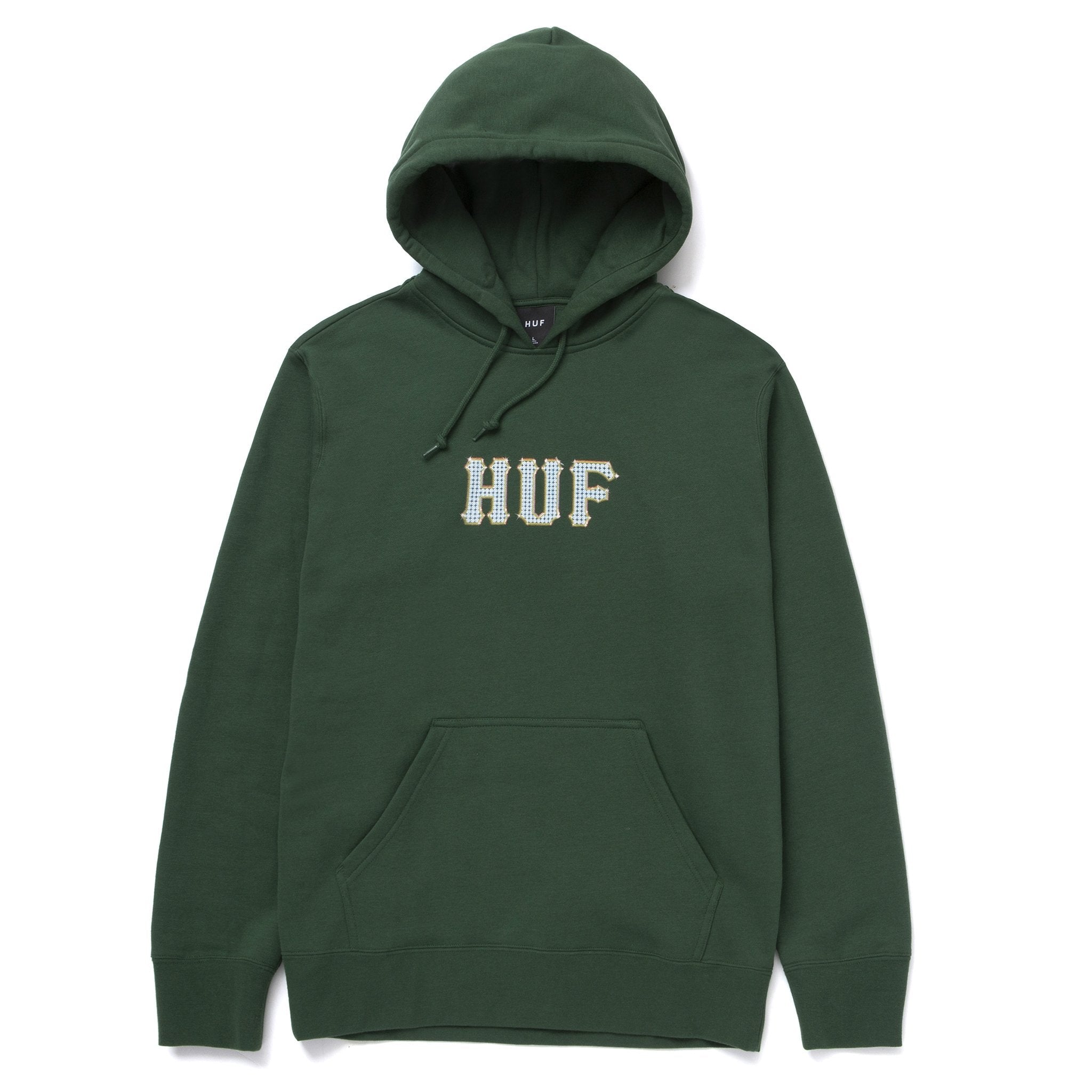 Huf green hoodie outlet