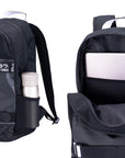187 - STANDARD ISSUE BACKPACK BLACK - The Drive Skateshop