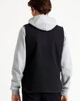 BRIXTON ABRAHAM REV VEST - BLACK - The Drive Skateshop