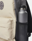 BRIXTON CREST BACKPACK VANILLA/CHARCOAL/BLACK - The Drive Skateshop