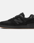 NEW BALANCE AC 574 COURT BLACK/BLACK - The Drive Skateshop