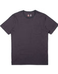 BRIXTON BASIC S/S PKT TEE - WASHED BLACK - The Drive Skateshop