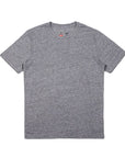 BRIXTON BASIC S/S PREM TEE - HEATHER GREY - The Drive Skateshop