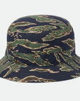 BRIXTON BETA PACKABLE BUCKET HAT TIGER CAMO