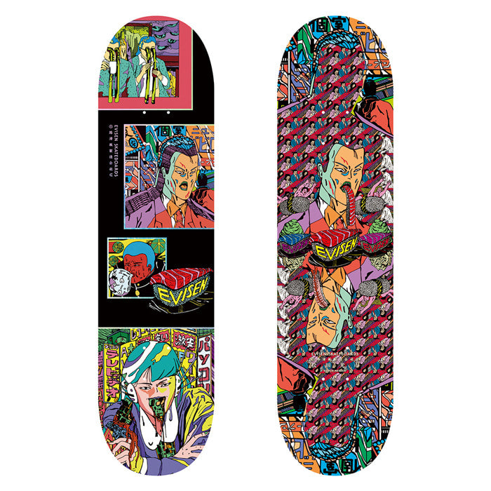 新品 EVISEN SKATEBOARDS EVI-LOGO SUSHI 7.8 EVISEN - EVI-LOGO SUSHI - 7.8