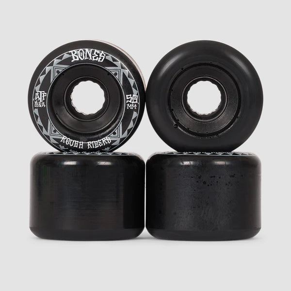 BONES WHEELS - ROUGH RIDERS RUNNERS 80A BLACK (56MM/59MM) – The BONES WHEELS - ROUGH RIDERS RUNNERS 80A BLACK (56MM/59MM) – The