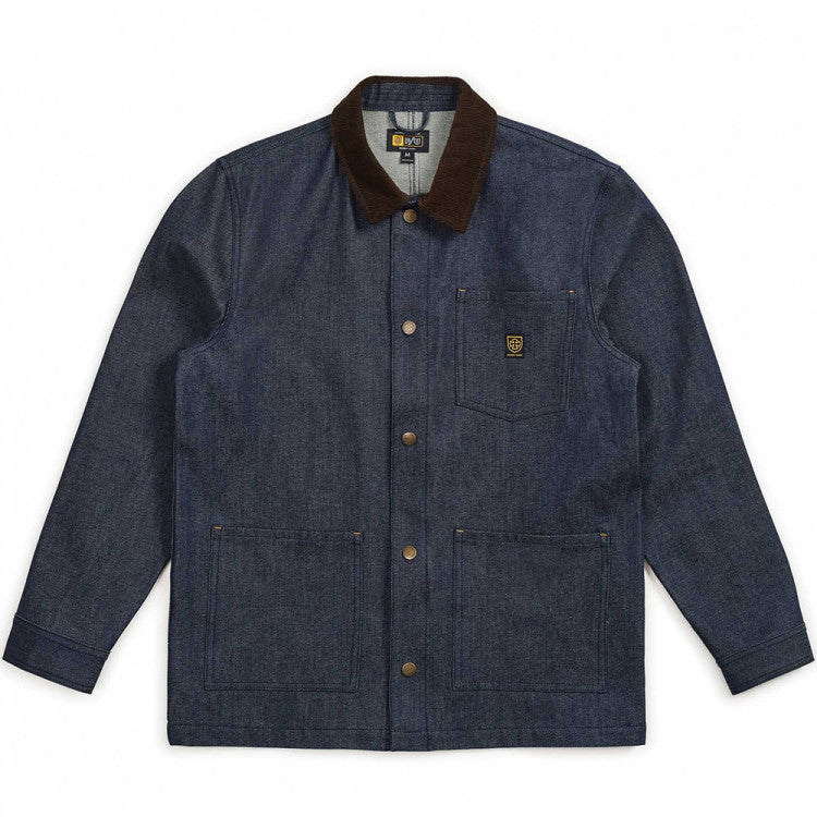 BRIXTON×INDEPENDENT - YARD DENIM JACKET Yard Denim Jacket - Raw Indigo – Brixton Australia