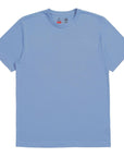 BRIXTON BASIC S/S PREM TEE - CASA BLANCA BLUE - The Drive Skateshop