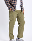BRIXTON JUPITER CARGO PANT MILITARY OLIVE - The Drive Skateshop