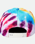 BRIXTON PEACE OUT MP SNAPBACK ACID TIE DYE - The Drive Skateshop