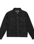 CABLE DENIM JKT - BLACK - The Drive Skateshop