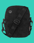 BUMBAG MIDNIGHT COMPACT SHOULDER BAG - BLACK - The Drive Skateshop