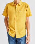 CHARTER OXFORD YELLOW BUTTON UP - The Drive Skateshop