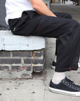 THEORIES PANTS STAMP LOUNGE BLACK - The Drive Skateshop