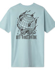 HUF DƒJË VU T-SHIRT CLOUD BLUE - The Drive Skateshop