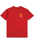 BRIXTON DESCENT S/S STT - RED - The Drive Skateshop