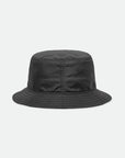 BRIXTON VINTAGE NYLON PACKABLE BUCKET BLACK - The Drive Skateshop