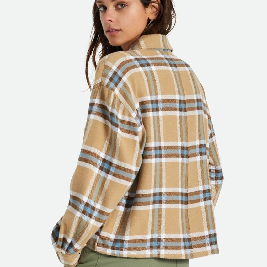 BRIXTON WOMENS BOWERY FLANNEL MOJAVE - The Drive Skateshop